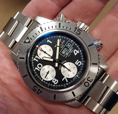 breitling superocean chronograph steelfish.